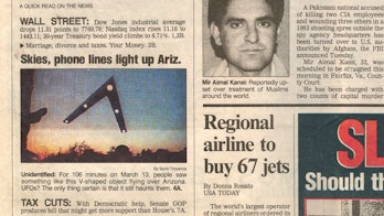 The "Phoenix Lights" got so popular that a story ran in USA Today.