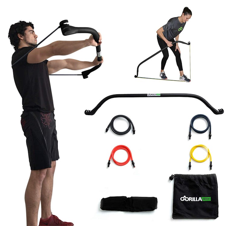 Gorilla Bow Portable Home Gym Resistance Band System 