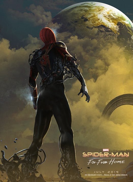 Bosslogic's fan-made poster for 'Spider-Man: Far From Home' has us all wishing the Venom symbiote wo...