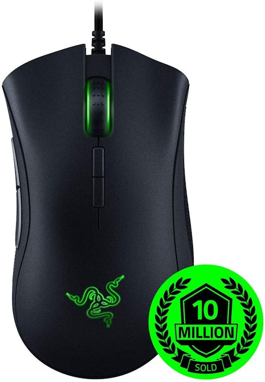 Razer DeathAdder Elite Gaming Mouse: 16,000 DPI Optical Sensor - Chroma RGB Lighting - 7 Programmabl...