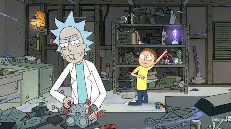 Rick refuses to answer a literal call to adventure.