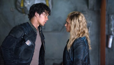 Bob Morley and Eliza Taylor in 'The 100'