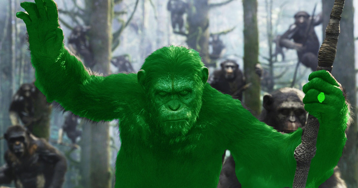 Get Ready for Green Lantern Apes in DC's of the Apes' Crossover