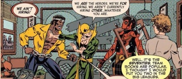 Deadpool Heroes for Hire Iron Fist Luke Cage