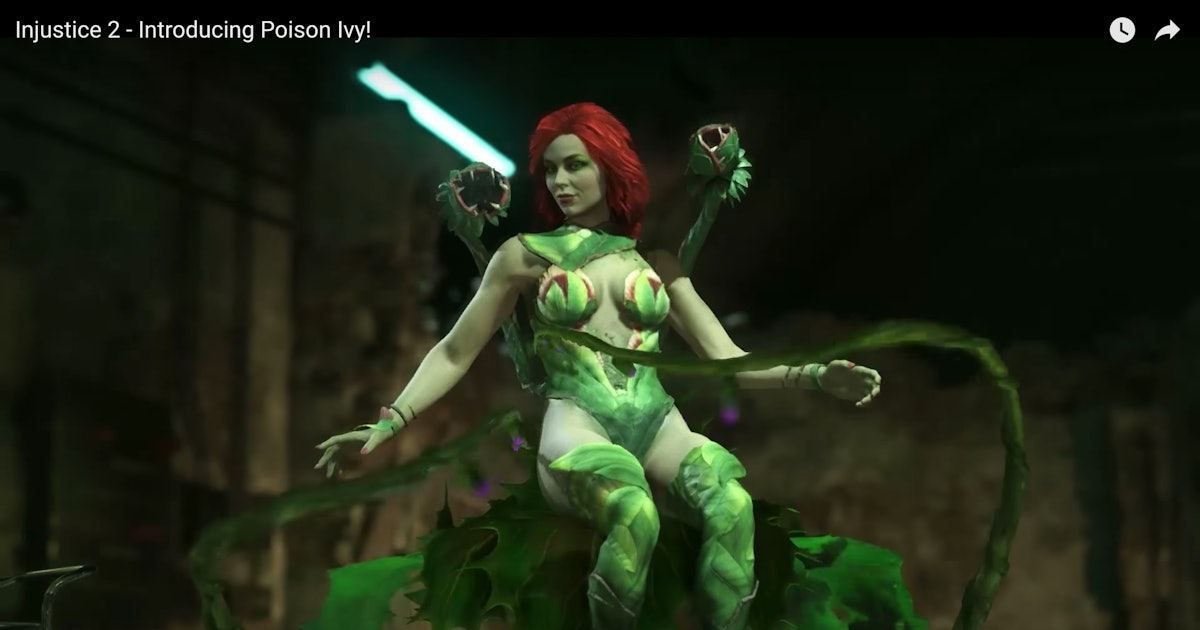Watch Poison Ivy Get Brutal in the New 'Injustice 2' Trailer.
