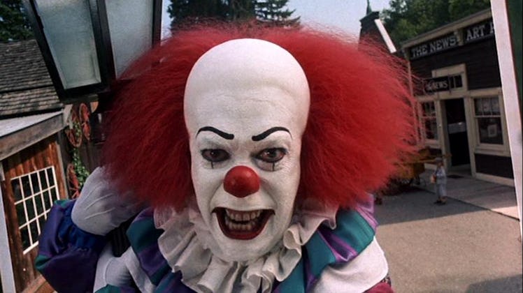Tim Curry as Pennywise in 'It' (1990)