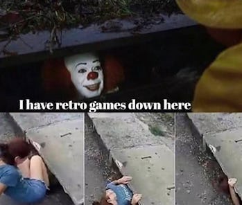 The 25 Best It Sewer Clown Memes