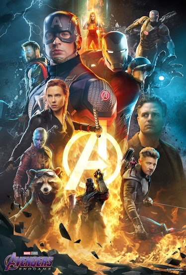 BossLogic's official poster for 'Avengers: Endgame'