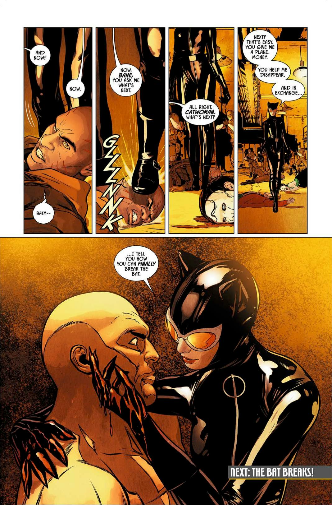 Watch Tom King Explain Why Bane Quit His Body Swelling Venom