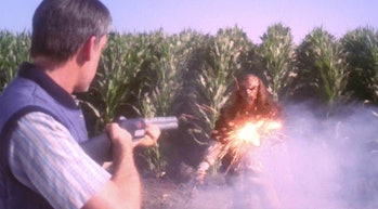 Yeah, this Klingon messed with the wrong farmer.