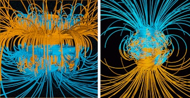 Juno Jupiter Earth Magnetospheres Simulations
