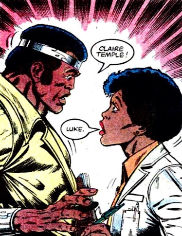 Luke Cage and Claire Temple