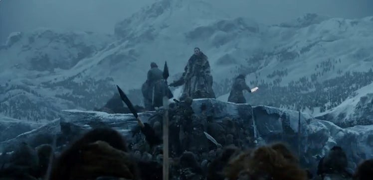 Jon Snow and Beric Dondarrion in 'Game of Thrones' Season 7