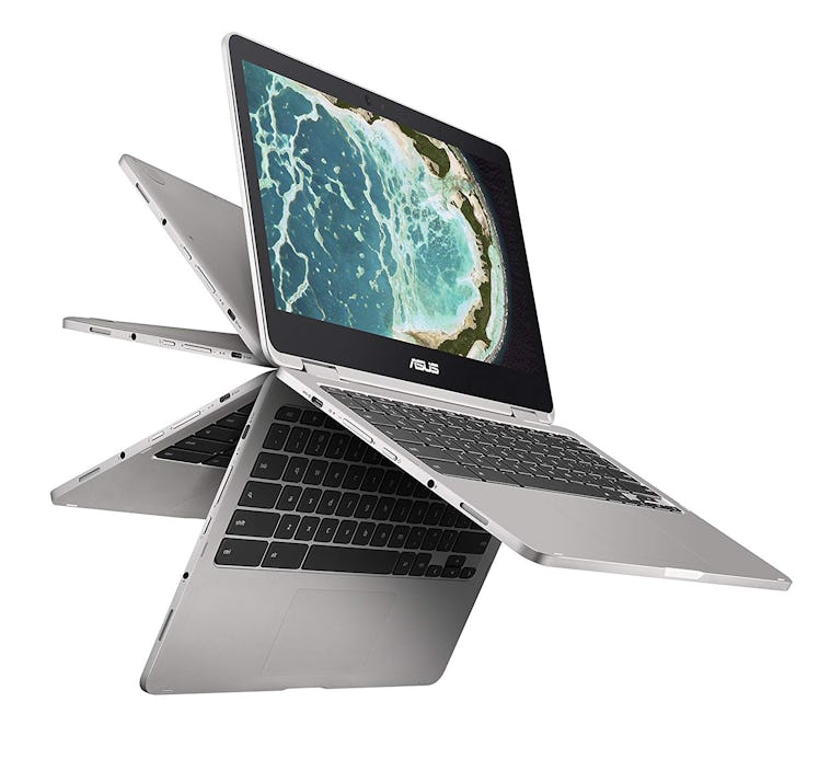 Asus C302CA-DHM4 Chromebook Flip 12.5-Inch Touchscreen Convertible Chromebook, Intel Core M3, 4GB RA...