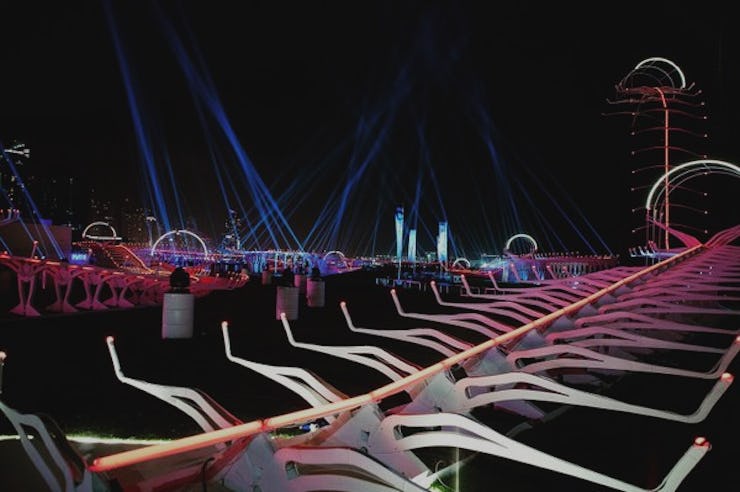 A view of the World Drone Prix Finals