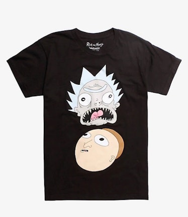 RICK AND MORTY BUSHWORLD ADVENTURES T-SHIRT HOT TOPIC EXCLUSIVE