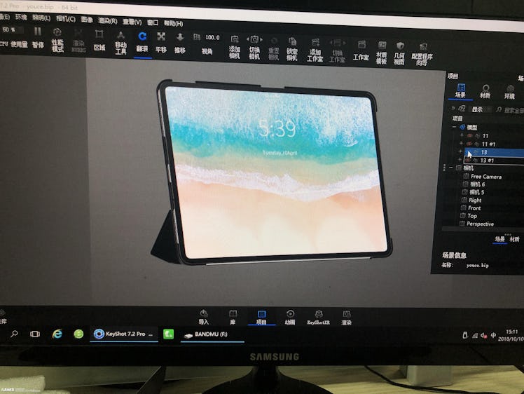 ipad pro leaks render