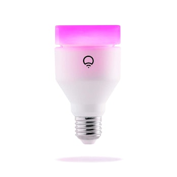 LIFX (A19) Wi-Fi Smart LED Light Bulb, Adjustable, Multicolor, Dimmable, No Hub Required, Works with...