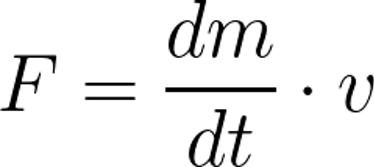 Formula for the Rocket Equation.