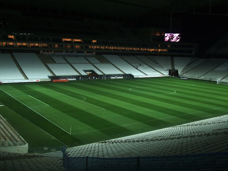 Arena Corinthians at night