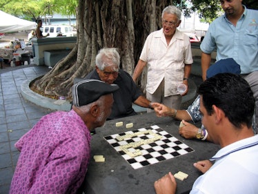 San Juan, P.R.: domino's, a national pastime