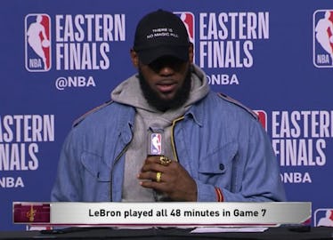 Lebron there is shop no magic pill