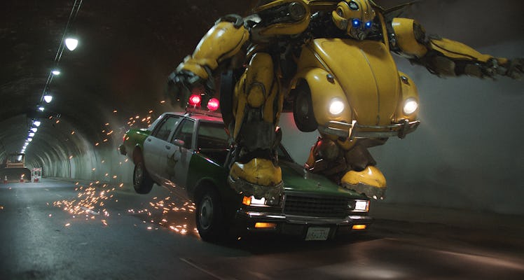 'Bumblebee' Cop Car Chase