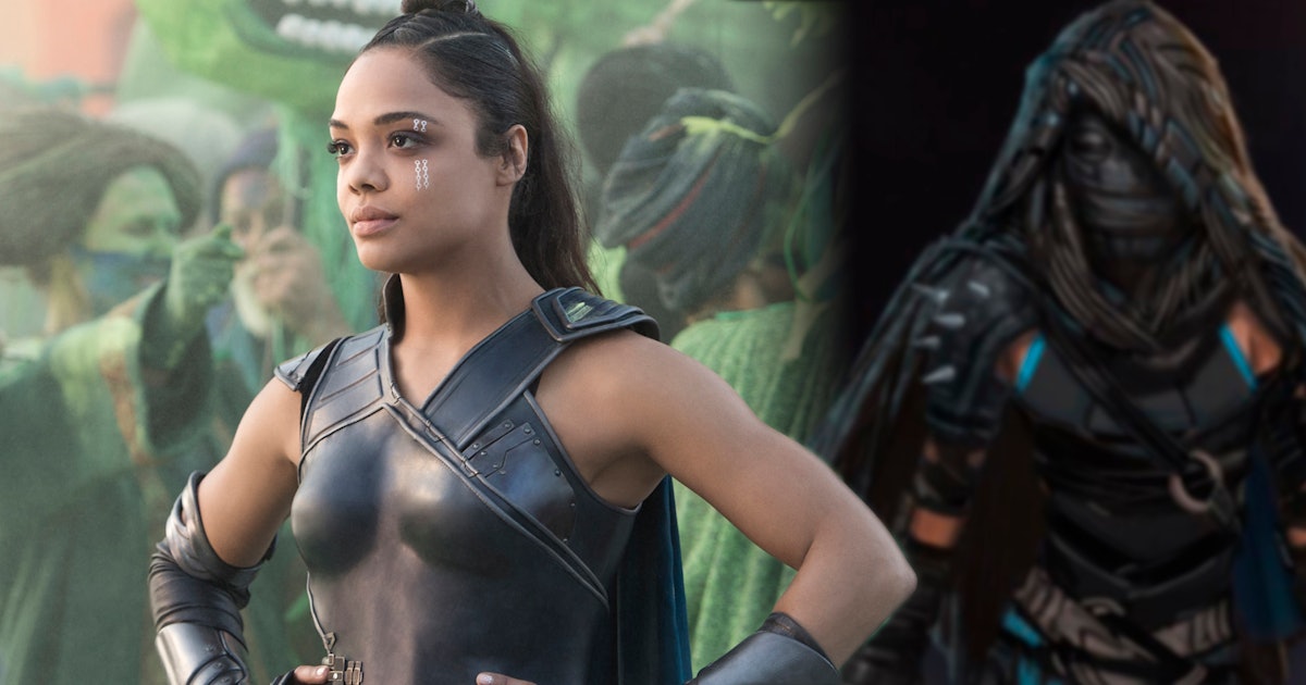 Thor Ragnarok Concept Art Shows Valkyrie Looking Very Mad Max