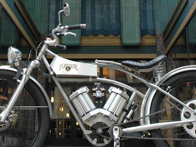 Motorcycle looking bicycle deals