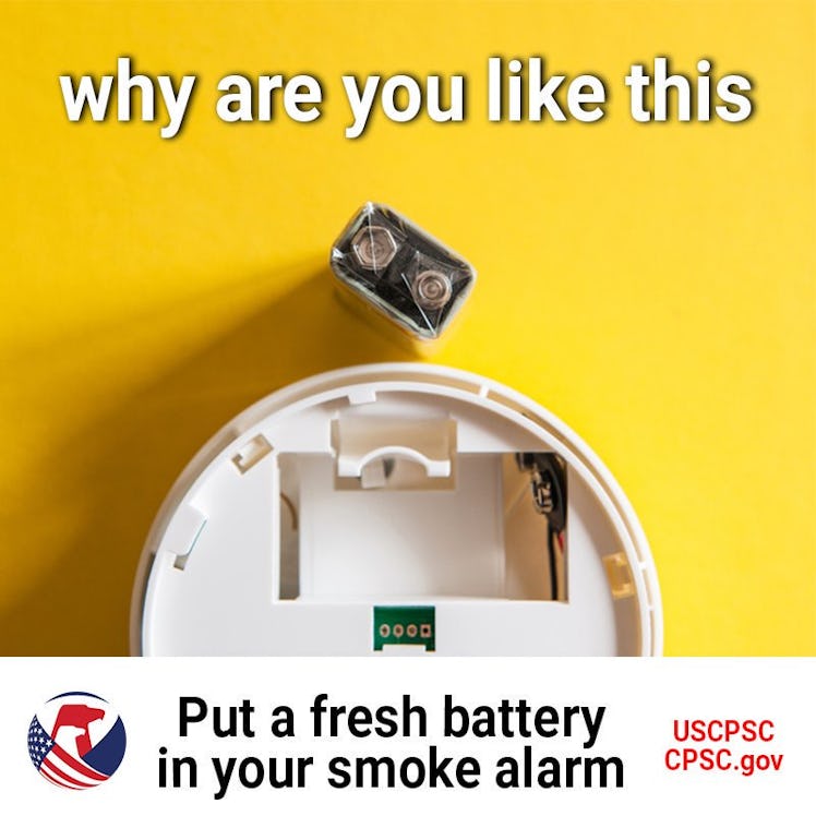 The CPSC has fire safety jokes. 