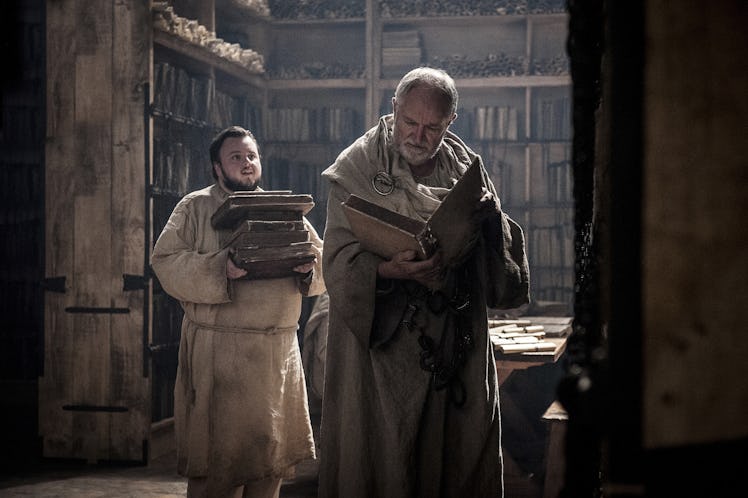 John Bradley and Jim Broadbent in 'Game of Thrones' Season 7 episode 2, Stormborn 