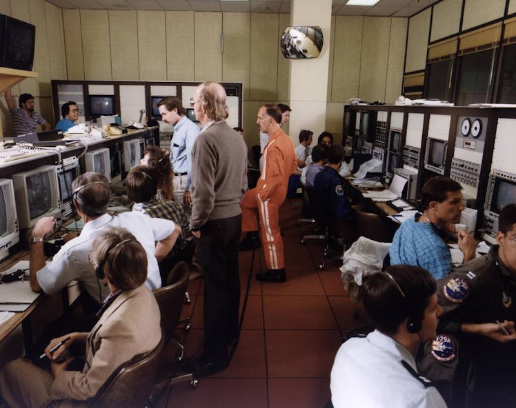 mission control NASA gold room 1989