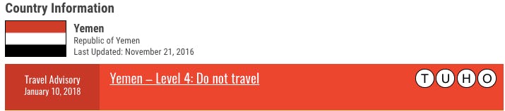 State Department Travel Advisory Plan For Death In These 11 Countries