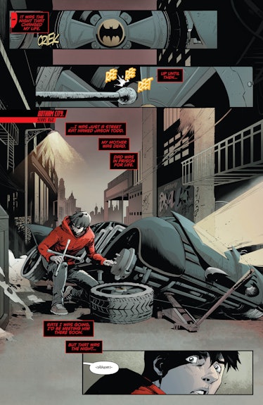 Jason Todd Meets Batman in 'Red Hood and the Outlaws' Preview