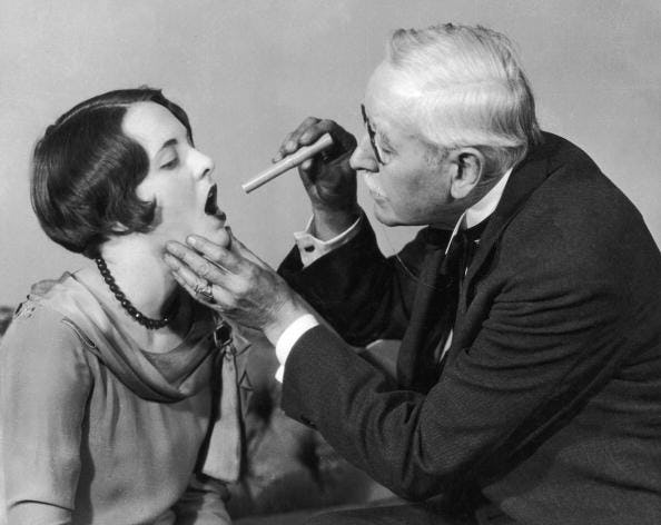 How Patients Can Improve Their Bedside Manner   A Medical Examination In 1927 