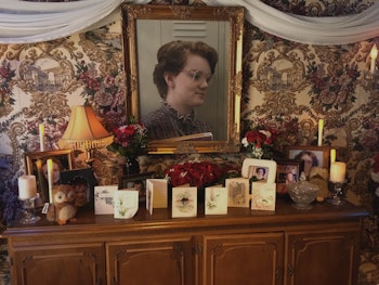 Barb got her very own shrine at the 'Stranger Things' Comic-Con