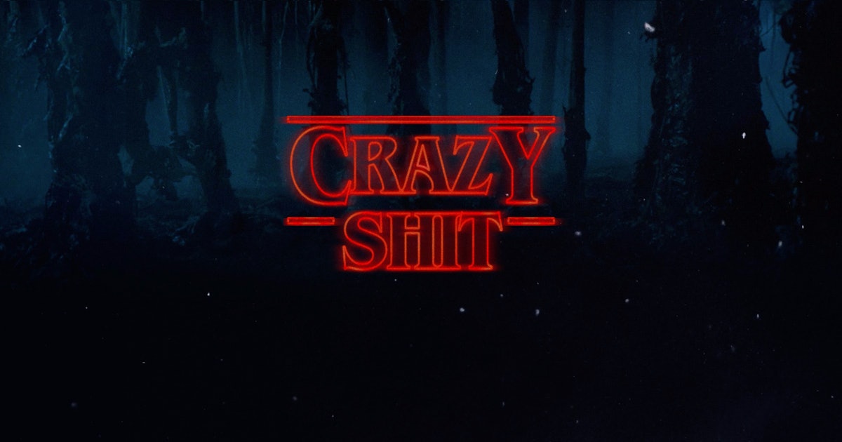 Stranger Things' Font Generator You Create 'Crazy Shit'