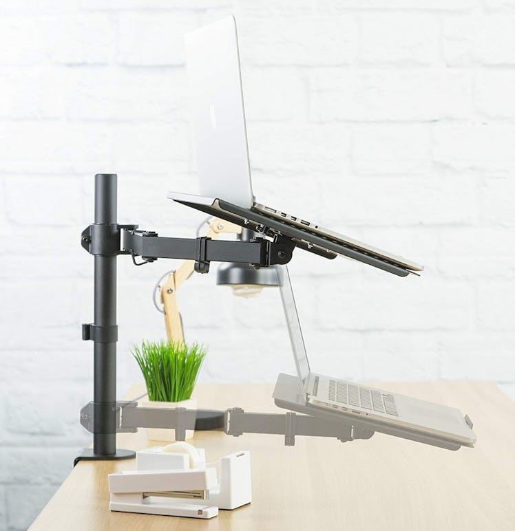 VIVO Single Laptop Notebook Desk Mount Stand