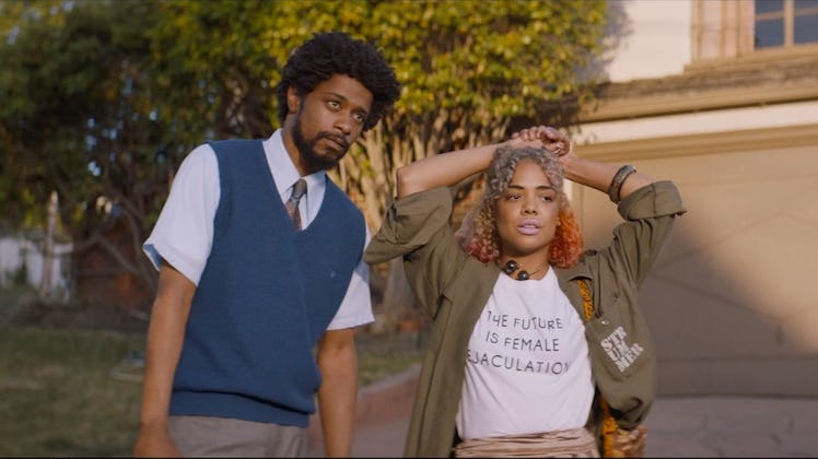 Cash and Detroit in 'Sorry to Bother You'.