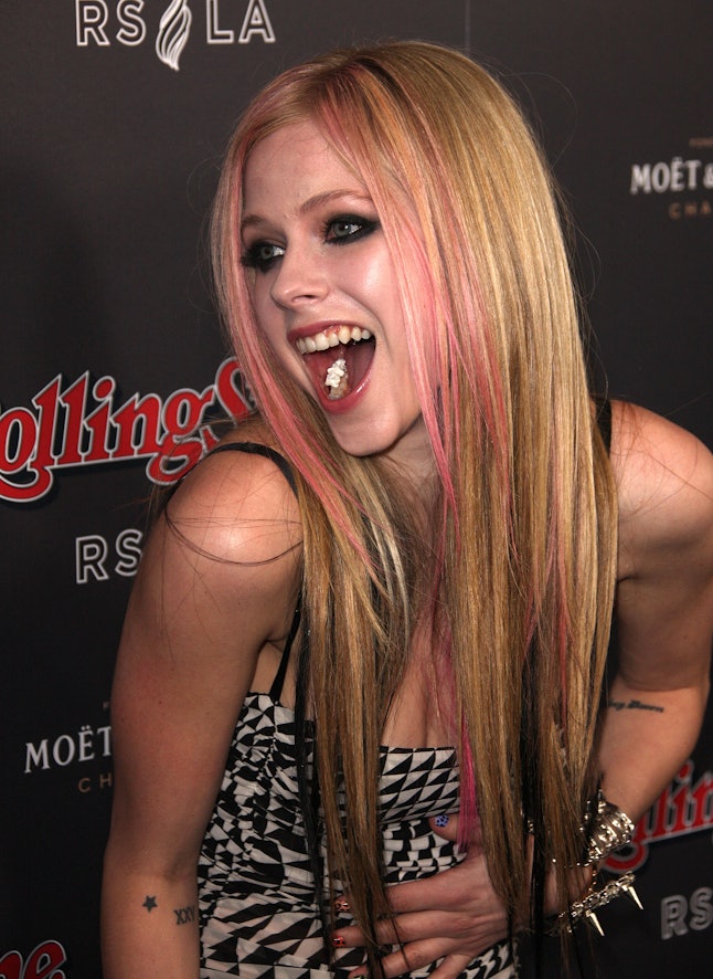 13 Times Avril Lavignes Hair Was The Ultimate In Pop Punk Spiration 