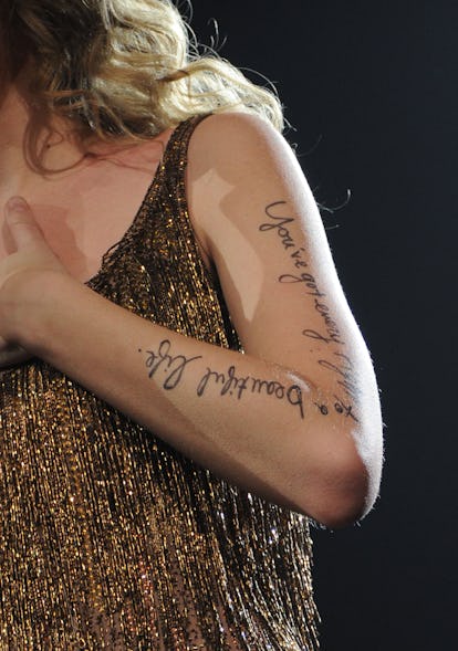 Song Lyric Tattoos and Ideas