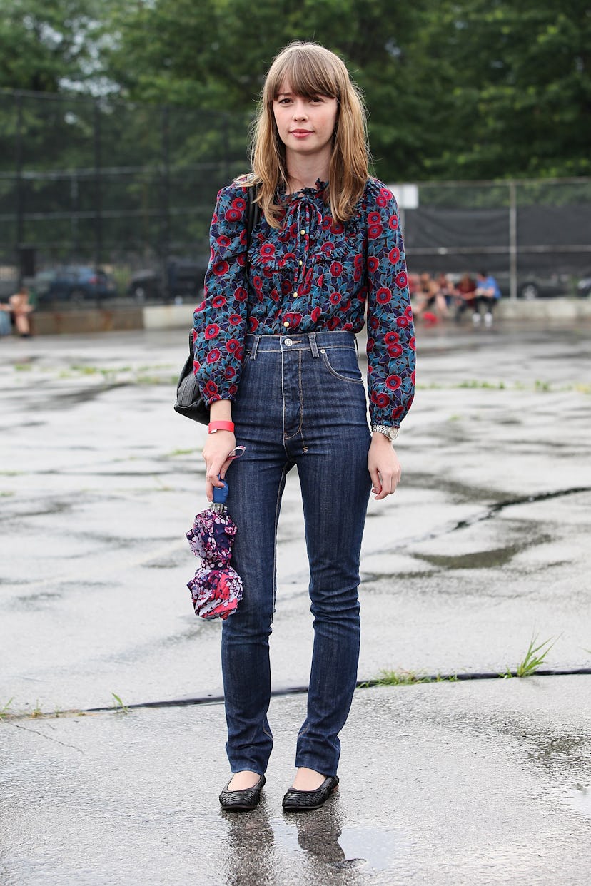 High-Waisted Jeans Are Coming, and They're More Than Just a Trend