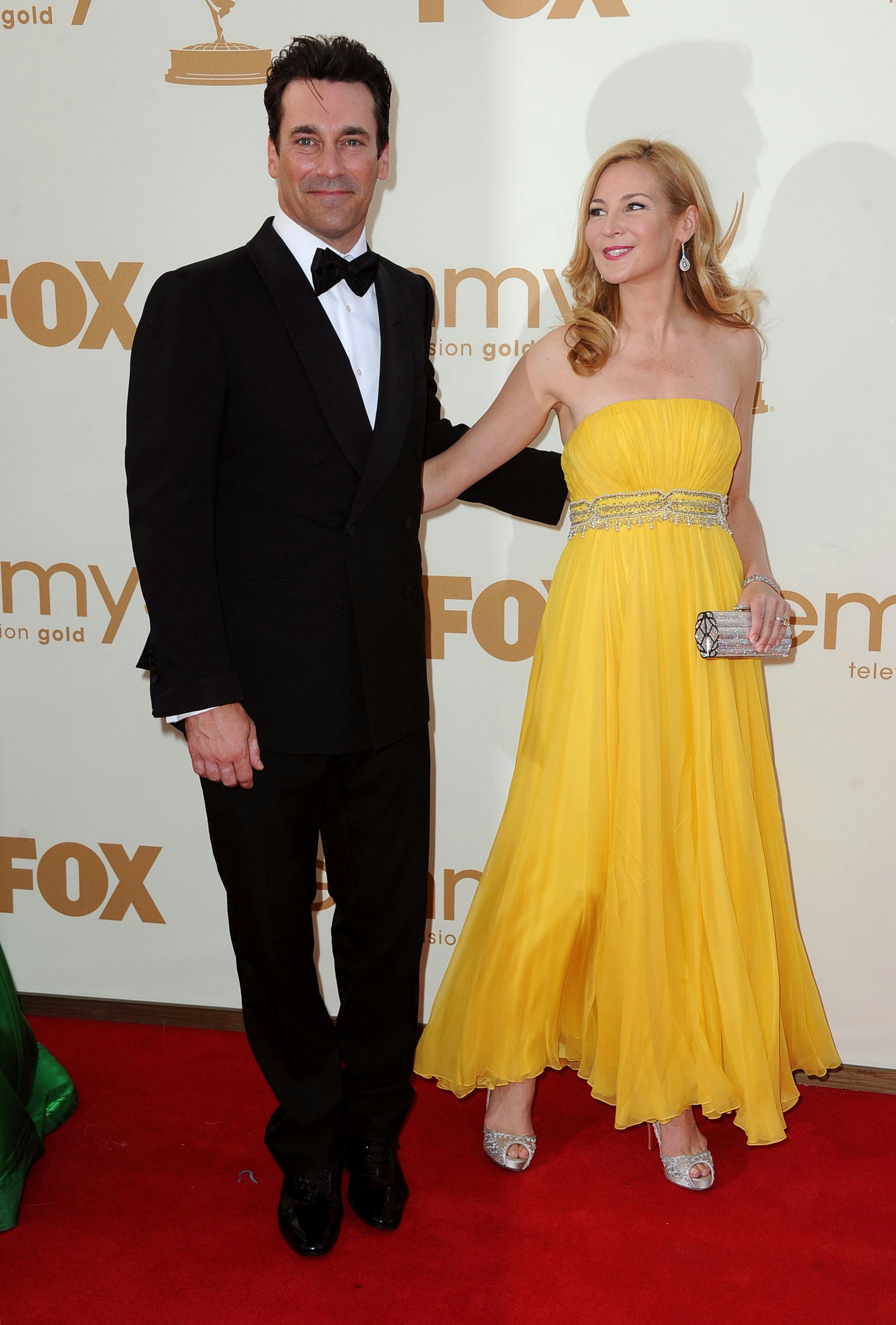 Jon Hamm \u0026 Jennifer Westfeldt's Best Red Carpet Looks, Because The Couple  Had Amazing Style Moments Together, image size:2030x3000