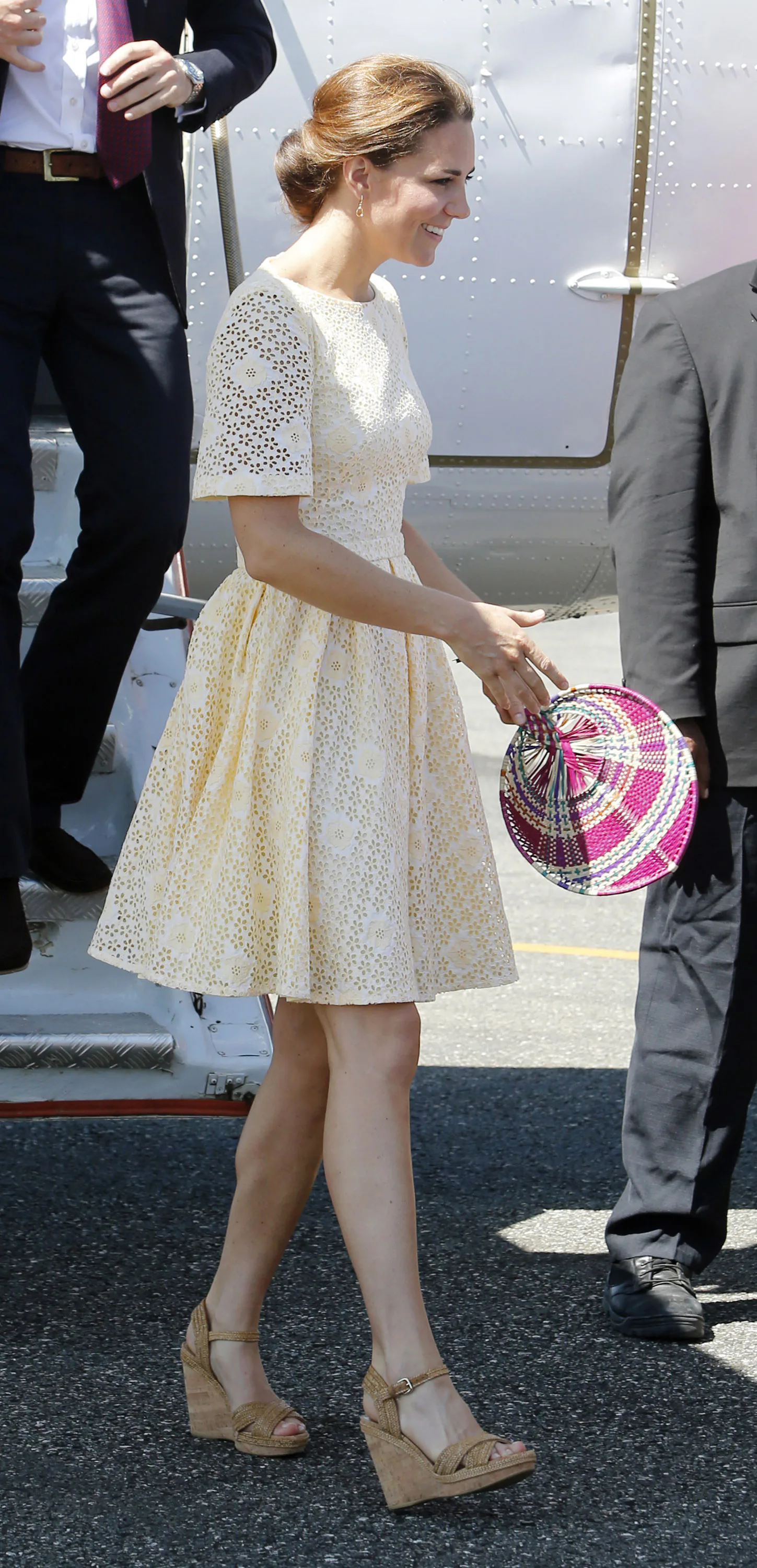 kate middleton cream coat dress Kate Middleton's Cream Catherine Walker Coat 2019