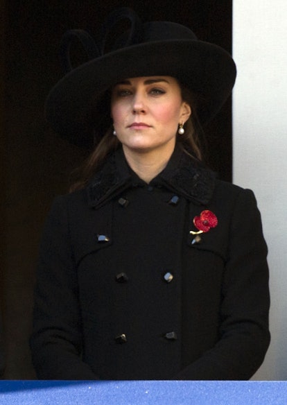 Kate Middleton Wears Alexander McQueen For Remembrance Day
