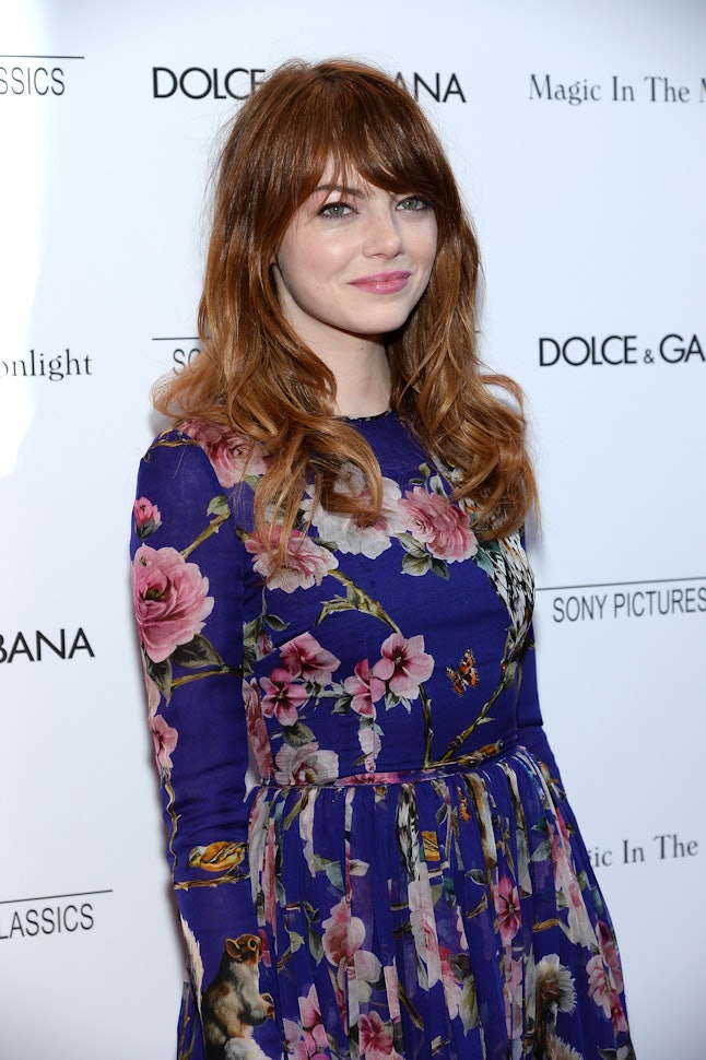 Emma Stone's Short Brown Hair Is A Drastic New Look For The Typically ...