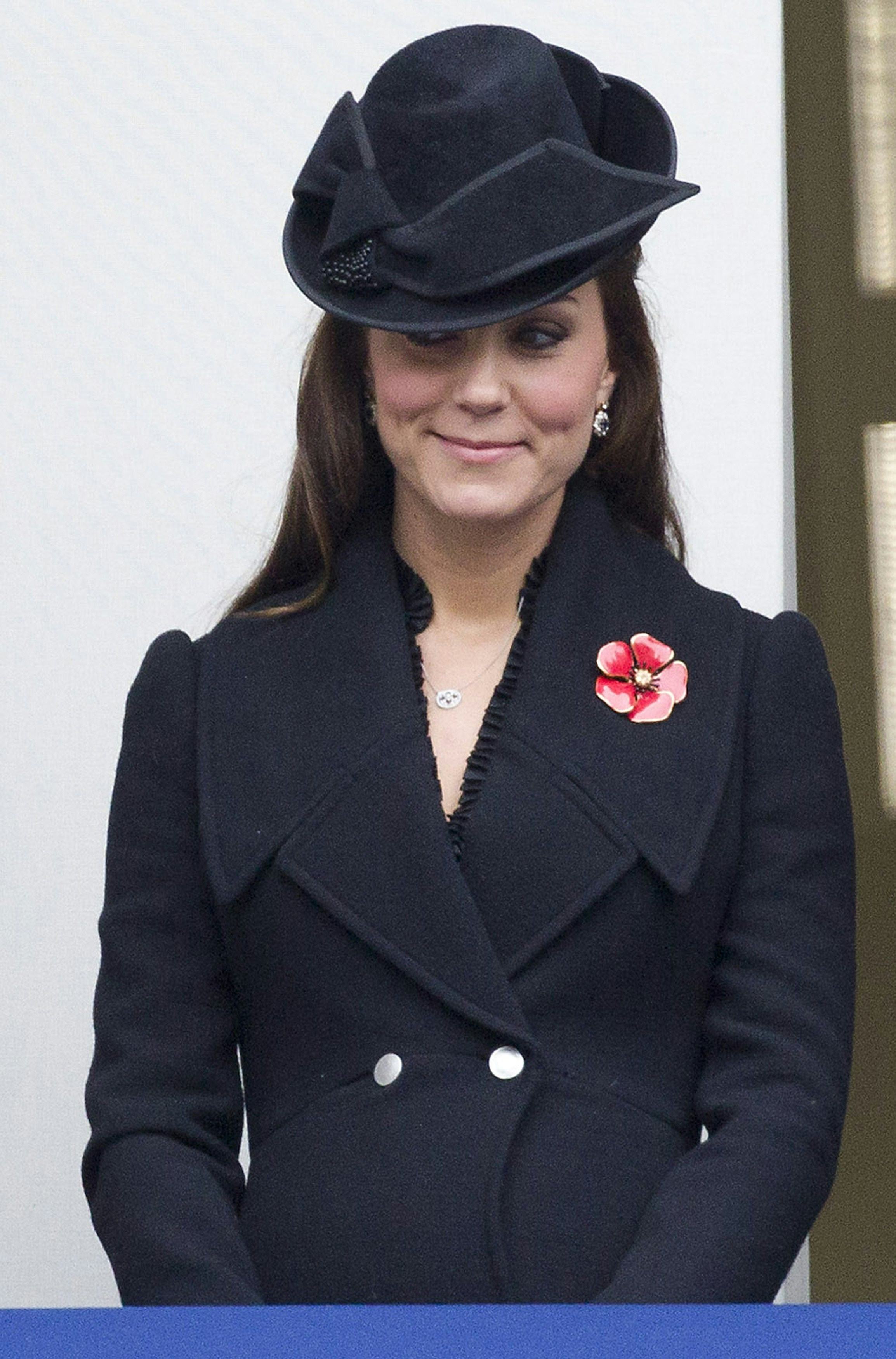 Kate Middleton Wears Alexander McQueen For Remembrance Day