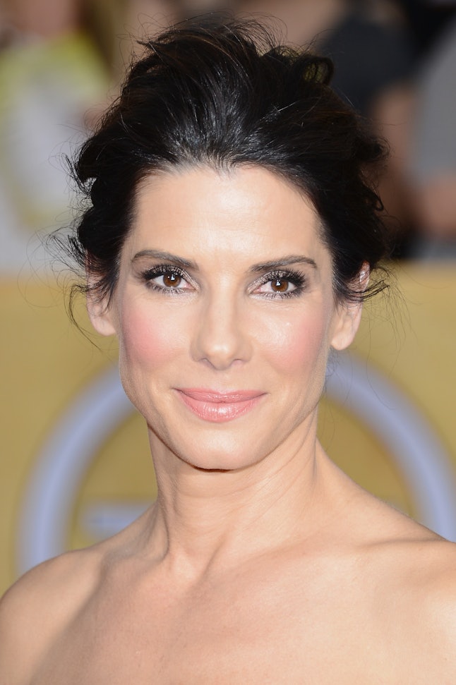 Sandra Bullock Covers 'Glamour' With Minimal Makeup — PHOTOS