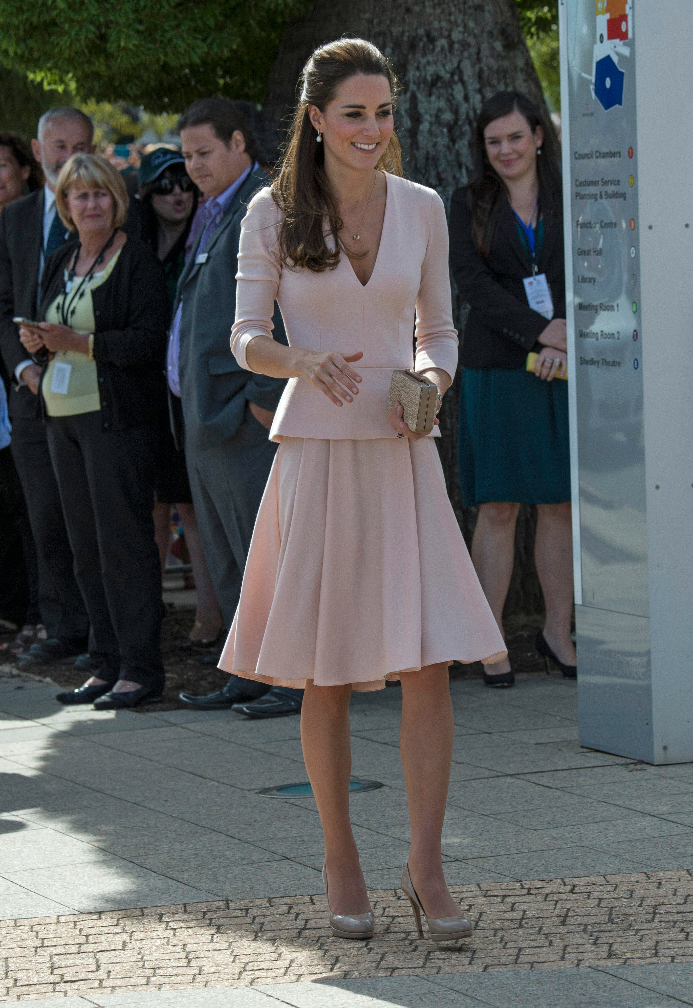 Kate Middleton & Alexander McQueen Are A Match In Holiday Dress Heaven ...