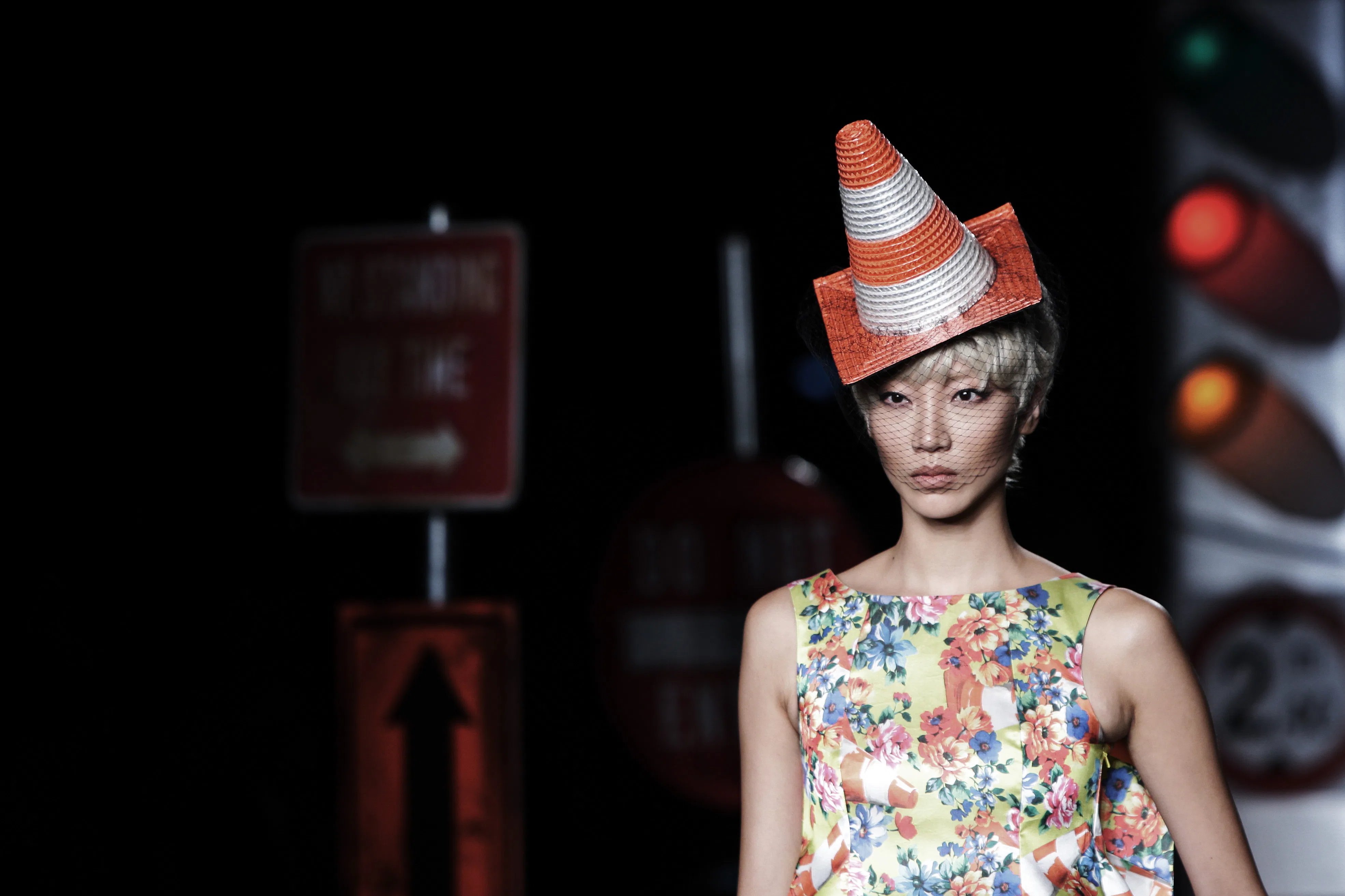 Construction-Themed Moschino Show Makes 